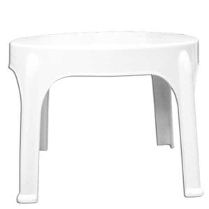 MESA AUXILIAR PLASTICA REDONDA