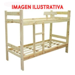 CUCHETA MADERA PINO