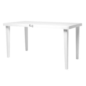 MESA DELHI RECTANGULAR BLANCA 140 X 75