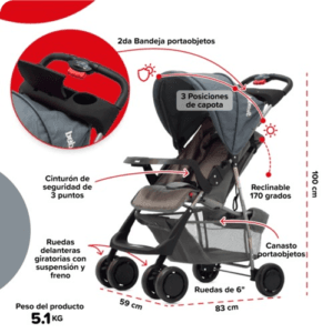 Coche Bebesit Eos 1337