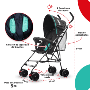 Coche Bebesit Tours 1052